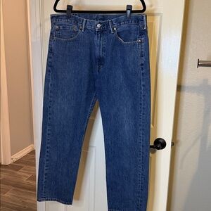 Levi's Men's 505 Straight Blue Jeans